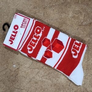 4/$25 Jello Socks New Mens Crew Socks New Mens  Novelty Socks Unisex